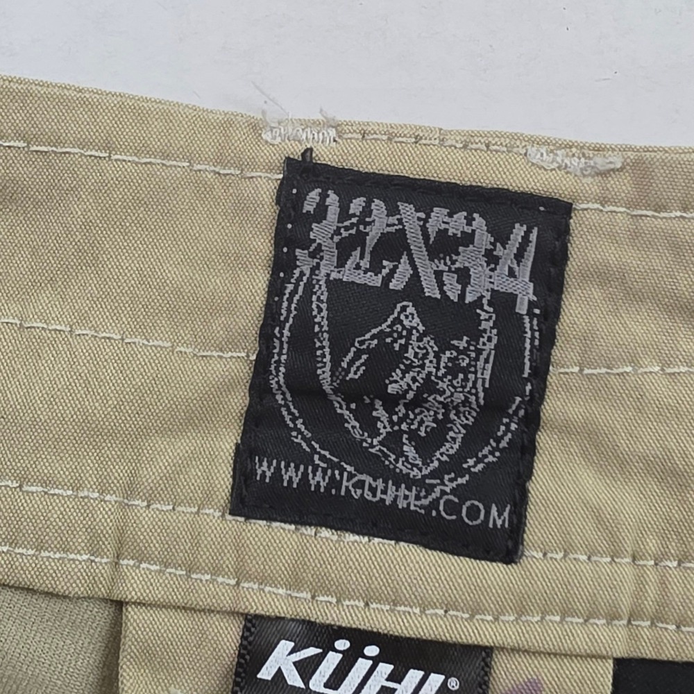 Kuhl Men 32x34 Tan Outdoor Tactical Hiking Workwear Canvas Utility Pants 6653 - Picture 4 of 16